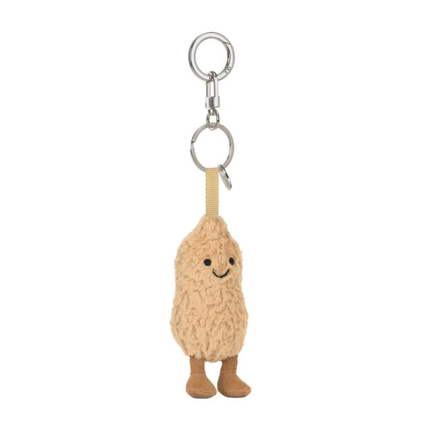 JELLYCAT - AMUSEABLES PEANUT KEY CHAIN BAG CHARM