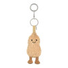 JELLYCAT - AMUSEABLES PEANUT KEY CHAIN BAG CHARM JELLYCAT - AMUSEABLES PEANUT KEY CHAIN BAG CHARM