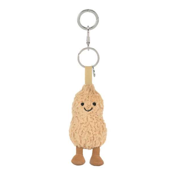 JELLYCAT - AMUSEABLES PEANUT KEY CHAIN BAG CHARM
