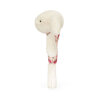 JELLYCAT - BLOSSOM CREAM BUNNY 'BERRY' RING RATTLE JELLYCAT - BLOSSOM CREAM BUNNY 'BERRY' RING RATTLE