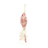 JELLYCAT - BLOSSOM CREAM BUNNY 'BERRY' MUSICAL PULL