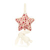 JELLYCAT - BLOSSOM CREAM BUNNY 'BERRY' MUSICAL PULL
