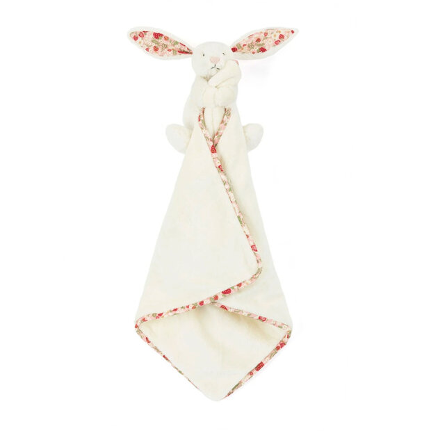 JELLYCAT - BLOSSOM CREAM BUNNY 'BERRY' SOOTHER