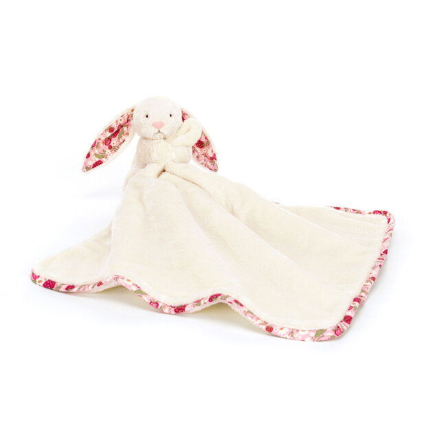 JELLYCAT - BLOSSOM CREAM BUNNY 'BERRY' SOOTHER