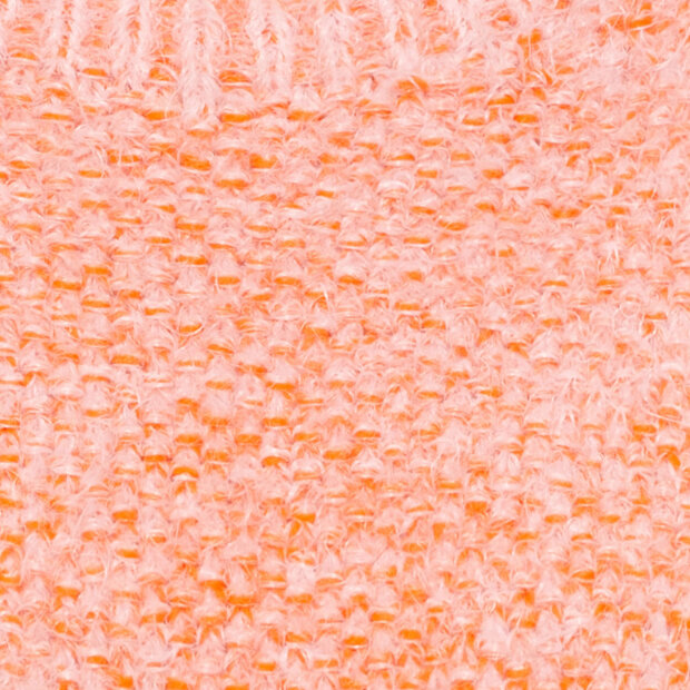 MARTA DU CHATEAU - LAYA KNIT VEST | ORANGE