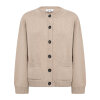 LEVETE ROOM - PERLE 9 CARDIGAN | PLAZA TAUPE LEVETE ROOM - PERLE 9 CARDIGAN | PLAZA TAUPE