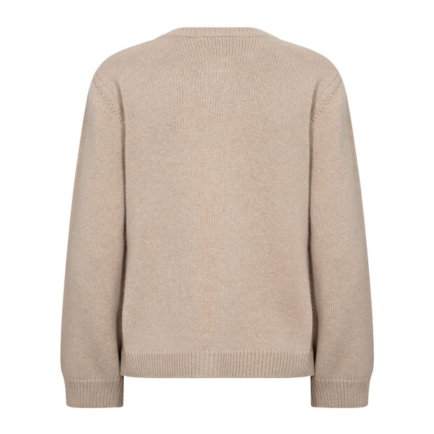 LEVETE ROOM - PERLE 9 CARDIGAN | PLAZA TAUPE