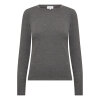 LEVETE ROOM - JOSEPHINE 1 BLUSE | DARK GREY MELANGE LEVETE ROOM - JOSEPHINE 1 BLUSE | DARK GREY MELANGE