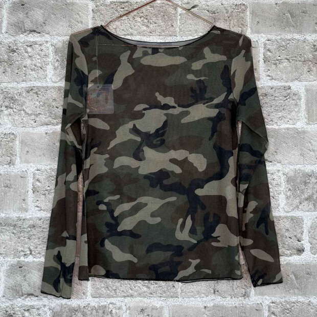 CABANA LIVING - CASH CAMO BLUSE | MILITARY