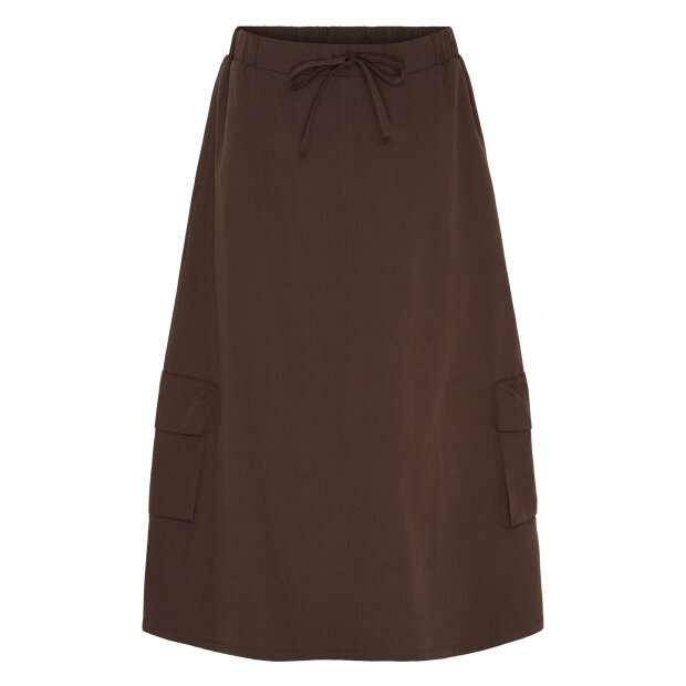 NOTYZ - WELLINGTON SKIRT | CHOCOLATE