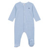 PETIT BATEAU - SLEEPSUIT STRIBET M/FØDDER | STRIBET BLÅ PETIT BATEAU - SLEEPSUIT STRIBET M/FØDDER | STRIBET BLÅ