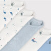 PETIT BATEAU - 5- PAK BODY M/SKRÅLUK GAVEÆSKE | MULTI BLÅ PETIT BATEAU - 5- PAK BODY M/SKRÅLUK GAVEÆSKE | MULTI BLÅ