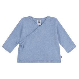 PETIT BATEAU - WRAPOVER CARDIGAN ULD/BOMULD | POLAIRE