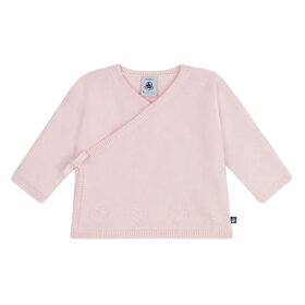 PETIT BATEAU - WRAPOVER CARDIGAN ULD/BOMULD | BARELY