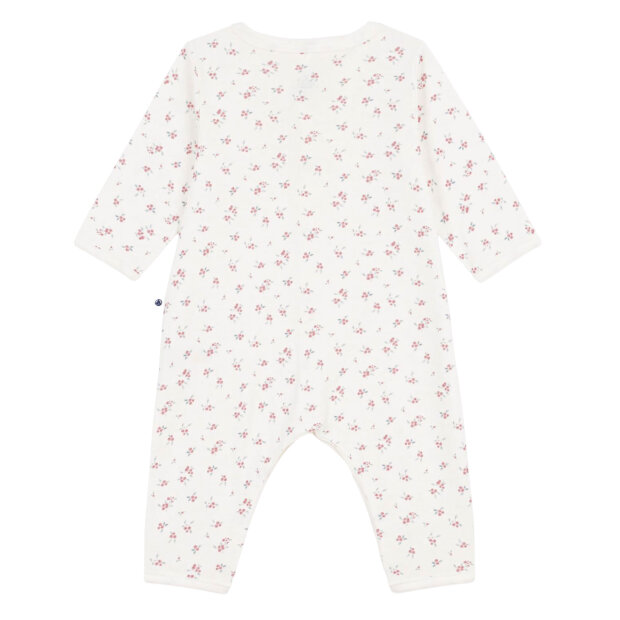 PETIT BATEAU - HELDRAGT U/FØDDER | MARSHMALLOW/FLORAL