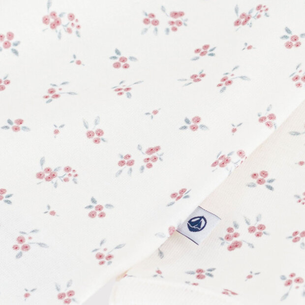 PETIT BATEAU - HELDRAGT U/FØDDER | MARSHMALLOW/FLORAL