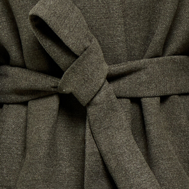 JDY - BLAKE SHORT BELT JACKET | BLACK OLIVE