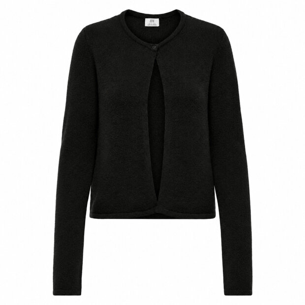 JDY - RUE L/S ONEBUTTON CARDIGAN | BLACK