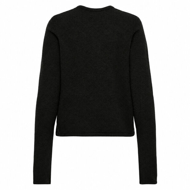 JDY - RUE L/S ONEBUTTON CARDIGAN | BLACK