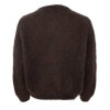 BLACK COLOUR - BJOERK KNIT CARDIGAN | COFFEE BLACK COLOUR - BJOERK KNIT CARDIGAN | COFFEE