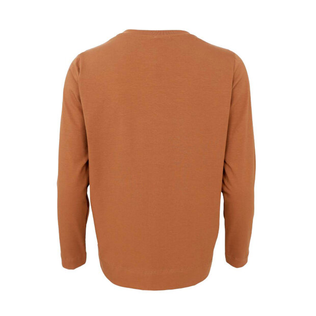 BLACK COLOUR - MAY LS TEE | CAMEL