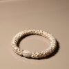 BON DEP - KKNEKKI HÅRELASTIK | BEIGE GLITTER BON DEP - KKNEKKI HÅRELASTIK | BEIGE GLITTER