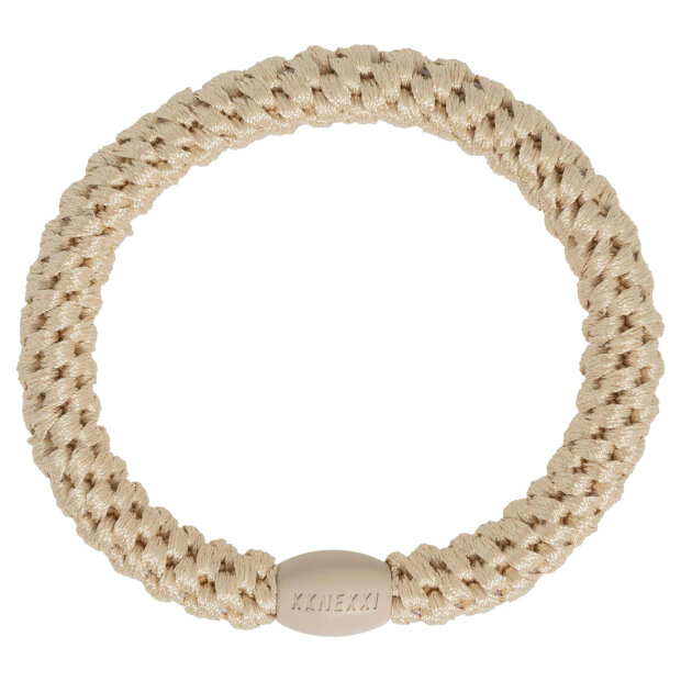 BON DEP - KKNEKKI HÅRELASTIK | LIGHT BEIGE
