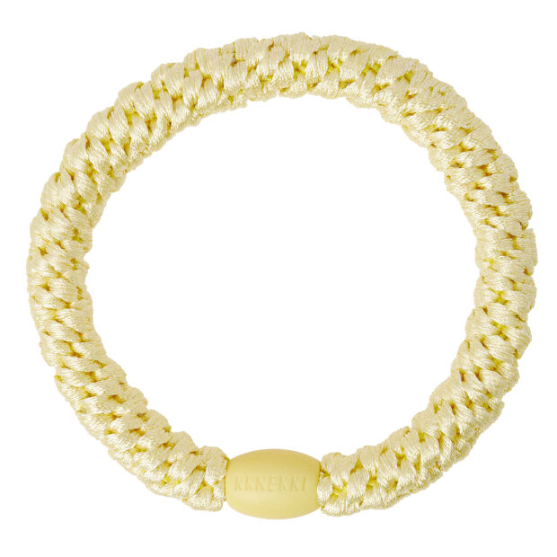 BON DEP - KKNEKKI HÅRELASTIK | LIGHT YELLOW