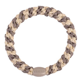 BON DEP - KKNEKKI HÅRELASTIK | MOLE-BEIGE GLITTER