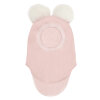 HUTTELIHUT - BALACLAVA WOOL ALPACA POMPOMS | ROSE SMOKE HUTTELIHUT - BALACLAVA WOOL ALPACA POMPOMS | ROSE SMOKE