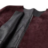DEPECHE - ZITA 2 IN 1 SHORT JACKET | DEEP PLUM/BLACK COMBI DEPECHE - ZITA 2 IN 1 SHORT JACKET | DEEP PLUM/BLACK COMBI
