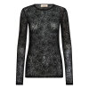 MOS MOSH - ROSE MESH BLOUSE | BLACK MOS MOSH - ROSE MESH BLOUSE | BLACK