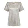 MOS MOSH - NIVA O-SS METALLIC TEE | SILVER MOS MOSH - NIVA O-SS METALLIC TEE | SILVER