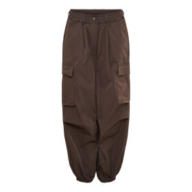 MARTA DU CHATEAU - VANILLA PANTS | DARK BROWN