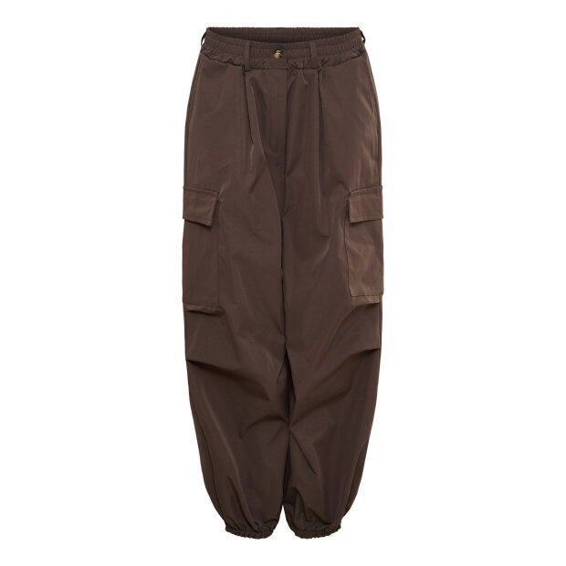 MARTA DU CHATEAU - VANILLA PANTS | DARK BROWN