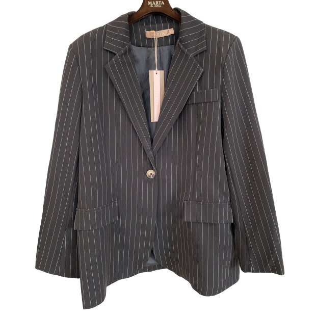 MARTA DU CHATEAU - DUSK BLAZER | BLACK