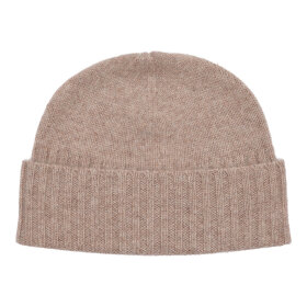 BTF CPH - LUNA PURE CASHMERE BEANIE | BROWN MELANGE