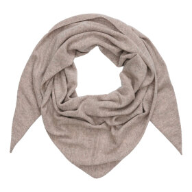 BTF CPH - GEORGINA PURE CASHMERE SCARF | LIGHT GREY MELANGE