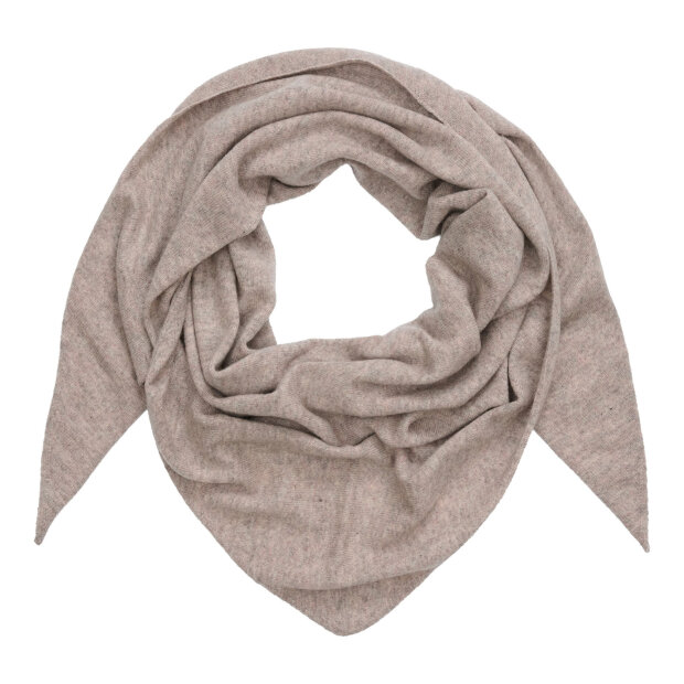 BTF CPH - GEORGINA PURE CASHMERE SCARF | LIGHT GREY MELANGE