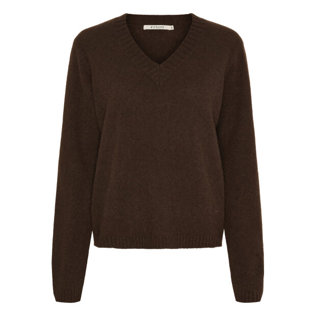 BTF CPH - CARRIE YAK PULLOVER | BROWN