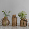 ERNST - VASE STRUKTUR AMBER | RUND ERNST - VASE STRUKTUR AMBER | RUND