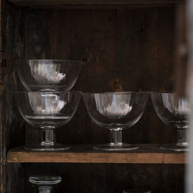 ERNST - GLASBOWL PÅ FOD 2-PACK