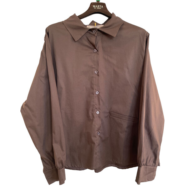 MARTA DU CHATEAU - VAILA SHIRT | MORO