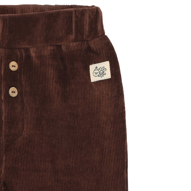 HUST AND CLAIRE - GUS RIBBED VELOUR | SOIL