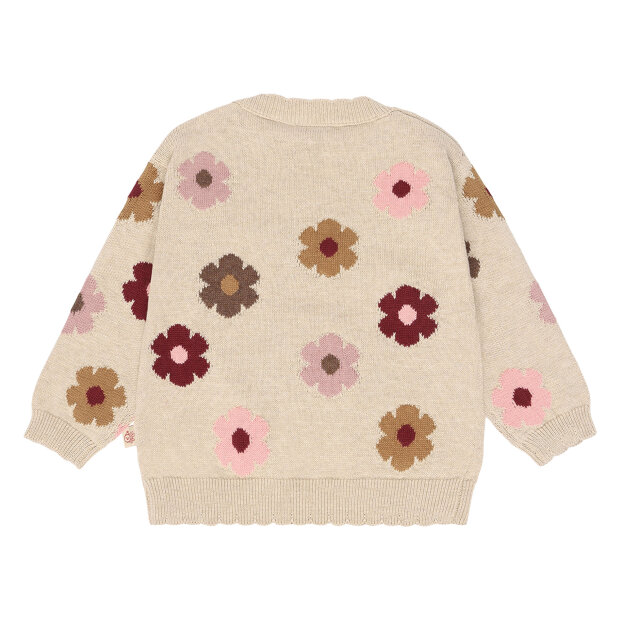 HUST AND CLAIRE - PUSLE FLOWER | OLD BEIGE MELANGE