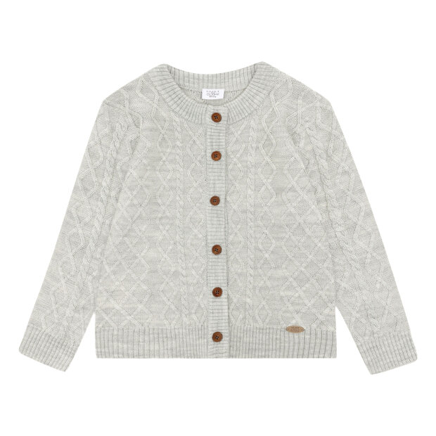 HUST AND CLAIRE - CURI JACKET WOOL | LIGHT GREY MELANGE