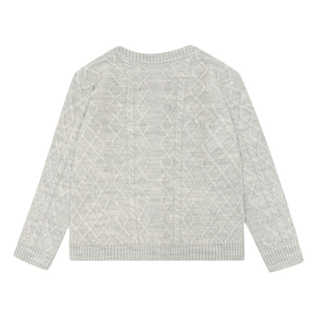 HUST AND CLAIRE - CURI JACKET WOOL | LIGHT GREY MELANGE