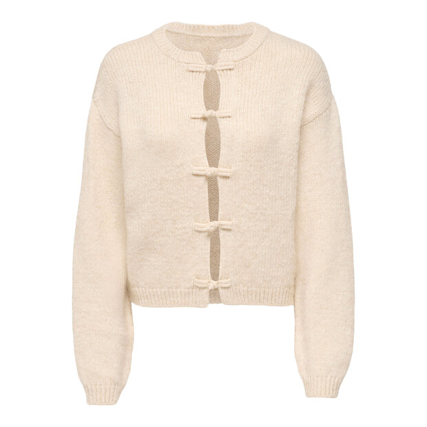JDY - DINEA L/S ON MANDARIN CARDIGAN | BIRCH