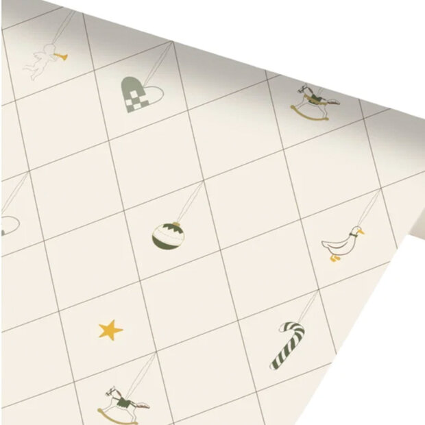 SPEEDTSBERG - JULE GAVEPAPIR 55 CM (5 METER)