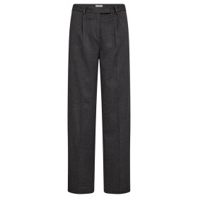 BRUUN & STENGADE - ELFRIDA REGULAR FIT SUIT PANTS | DARK GREY